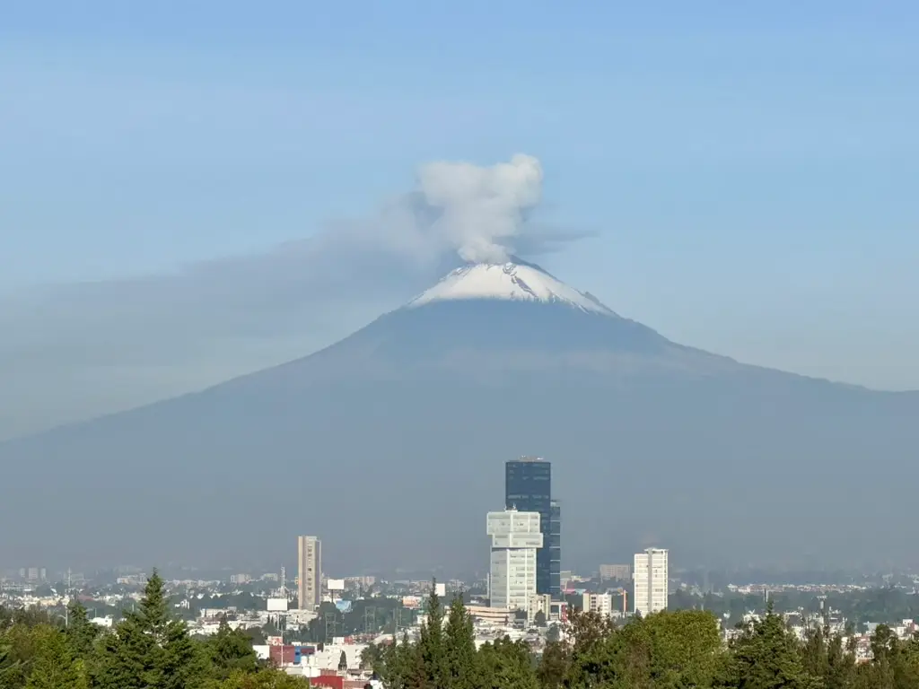 Popocatepetl in Puebla, Mexico